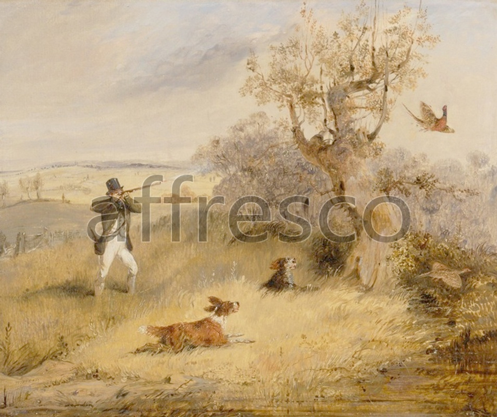 Фреска Henry Thomas Alken, Pheasant Shooting