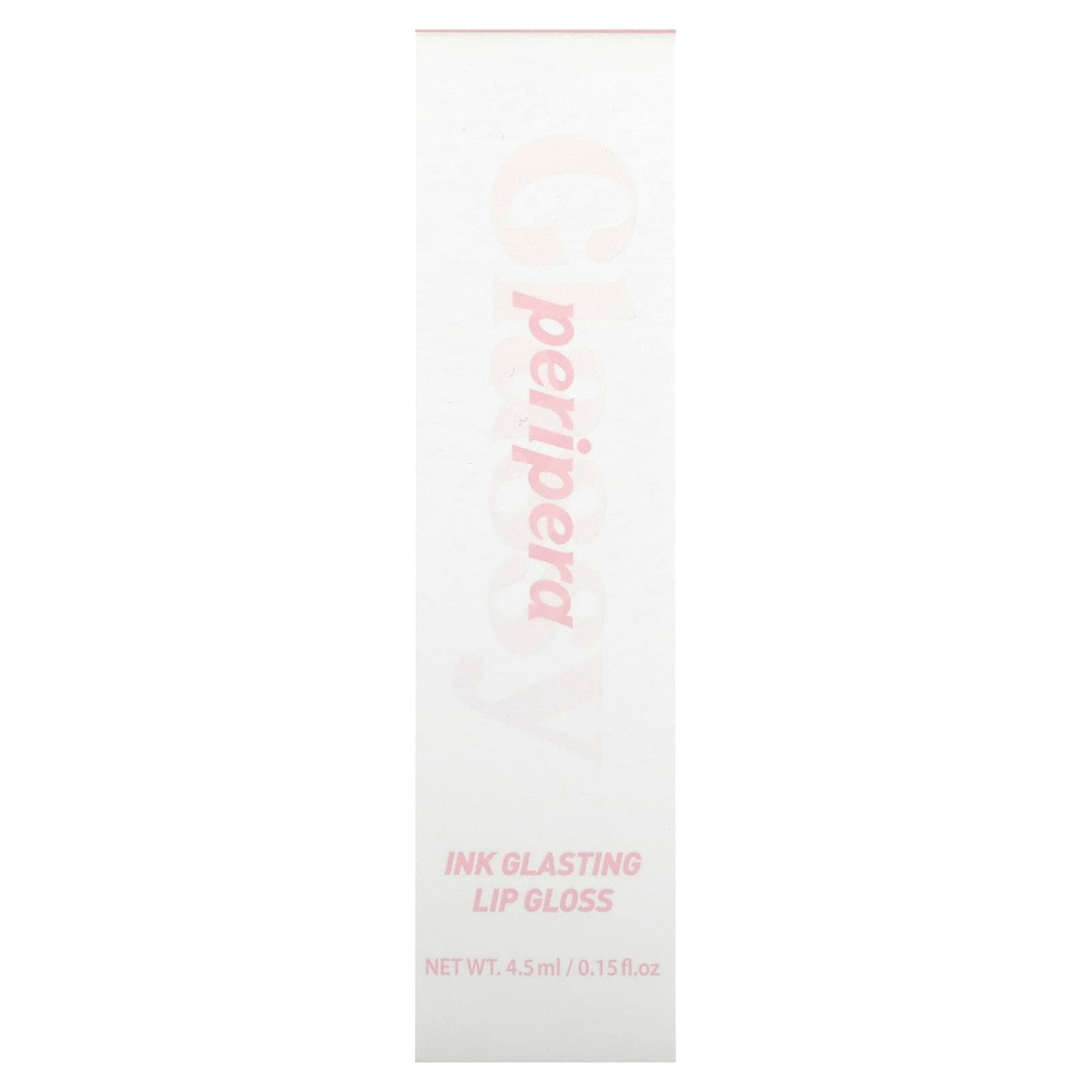 Peripera, Блеск для губ Ink Glasting, 01 прозрачный, 4,5 мл (0,15 жидк. унц.)