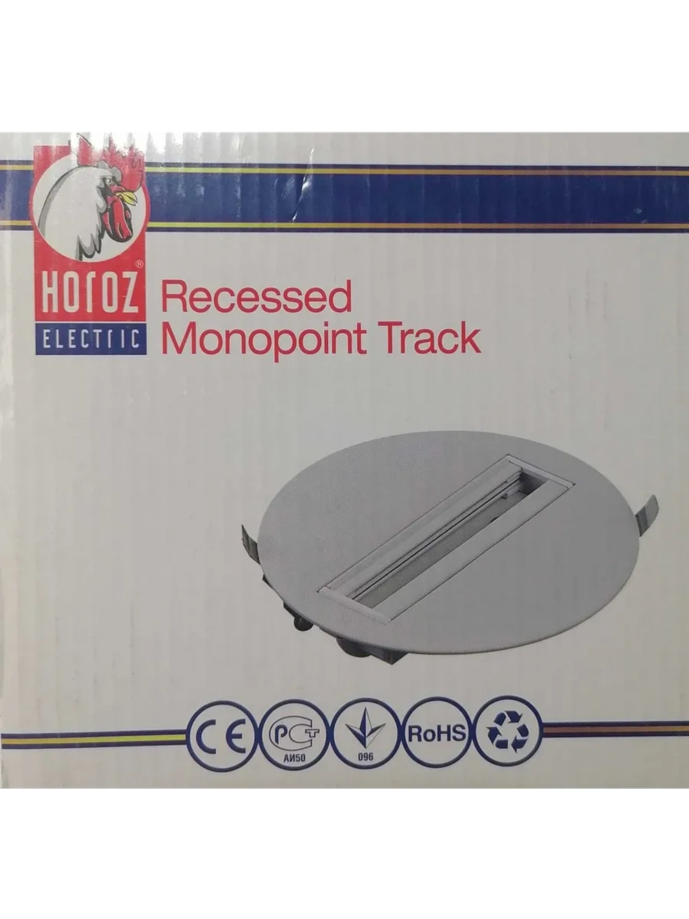 Встраиваемый шинопровод Horoz Recessed Monopoint Track 098-0