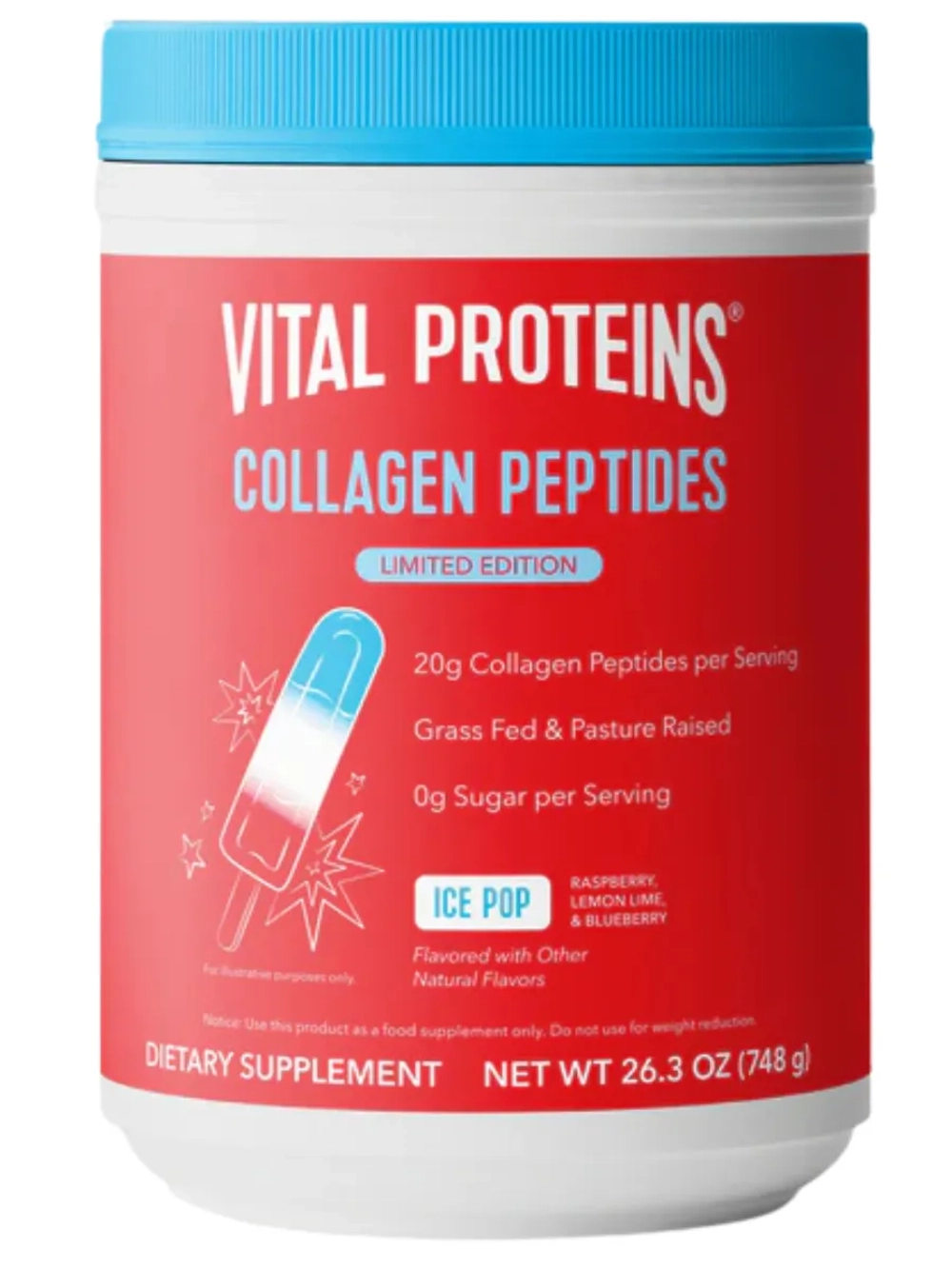 Коллаген со вкусом ледяного лакомства 748 грамм