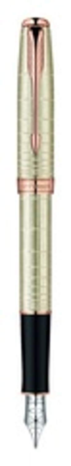 Перьевая ручка Parker Sonnet F535 VERY PREMIUM Feminine, (серебро 925 пробы) цвет: Silver PGT, перо: F