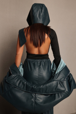 Косынка с козырьком