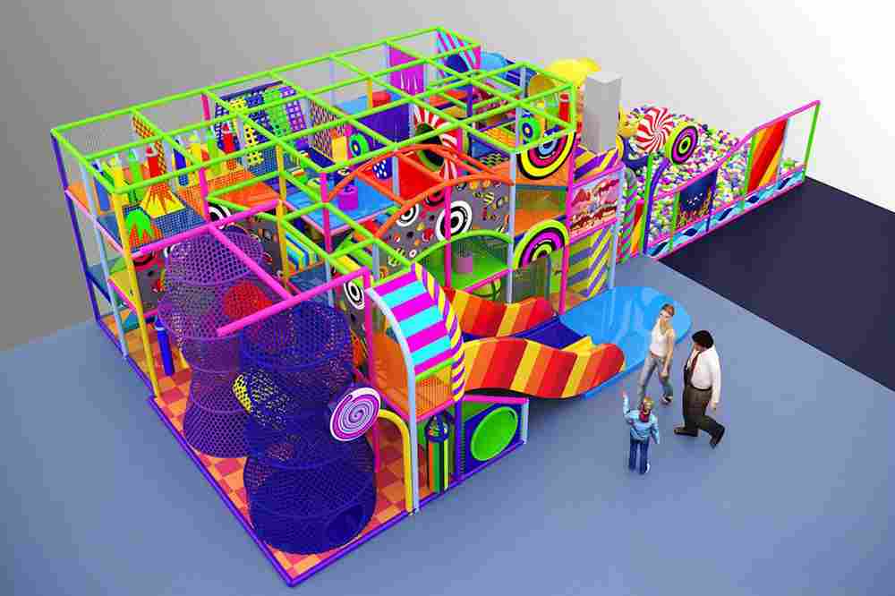 Детский игровой лабиринт «Леденцовый Экстрим»