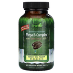 Irwin Naturals, Mega B Complex с СЦТ Quick Energy, 60 мягких желатиновых капсул с жидкостью