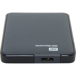 Внешний жесткий диск USB3.0 2.5" 1.0Тб WD Elements Portable ( WDBUZG0010BBK-WESN ) Черный