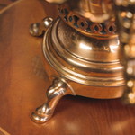 Антикварный тульский самовар в форме рюмки