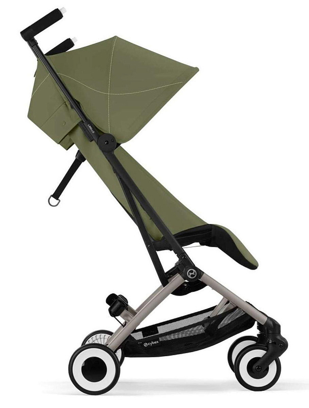 Прогулочная коляска Cybex Libelle TPE New Moss Green с дождевиком и бампером