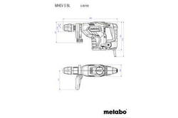 Отбойный молоток Metabo MHEV 5 BL 600769500