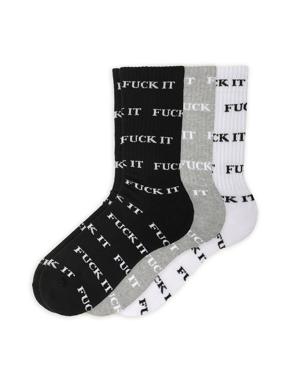 Носки ( Набор 3 Шт. ) Fuck It 3 Pack Socks