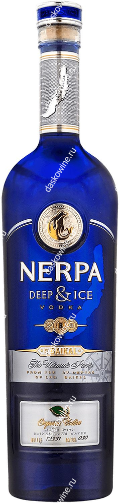 Водка Нерпа Глубина и лёд