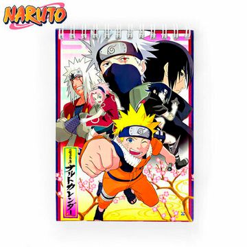 Блокнот Naruto герои