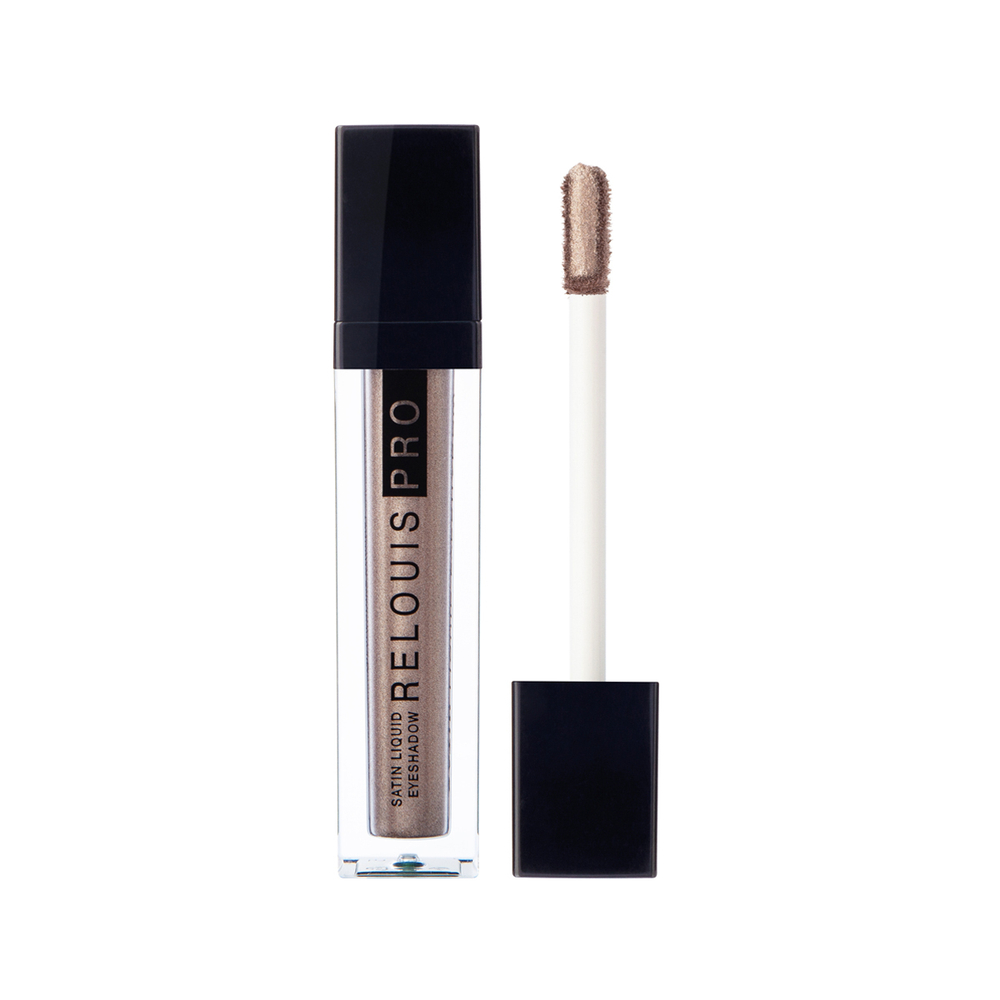Тени для век жидкие сатиновые тон 23 Cocoa Milk «Relouis PRO Satin Liquid» 5 мл