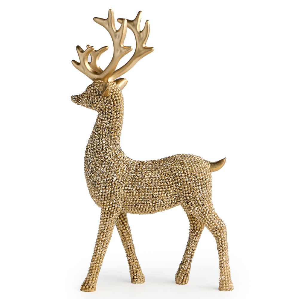 ФИГУРКА ДЕКОРАТИВНАЯ "ОЛЕНЬ" 11,2*4,8*19СМ