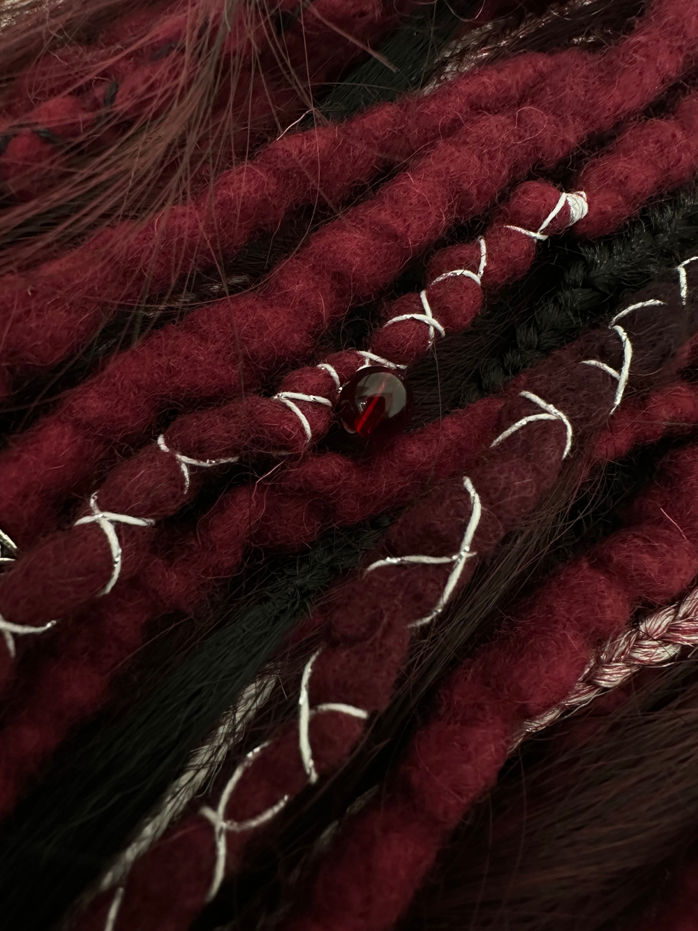 Многофактурные войлочные дреды