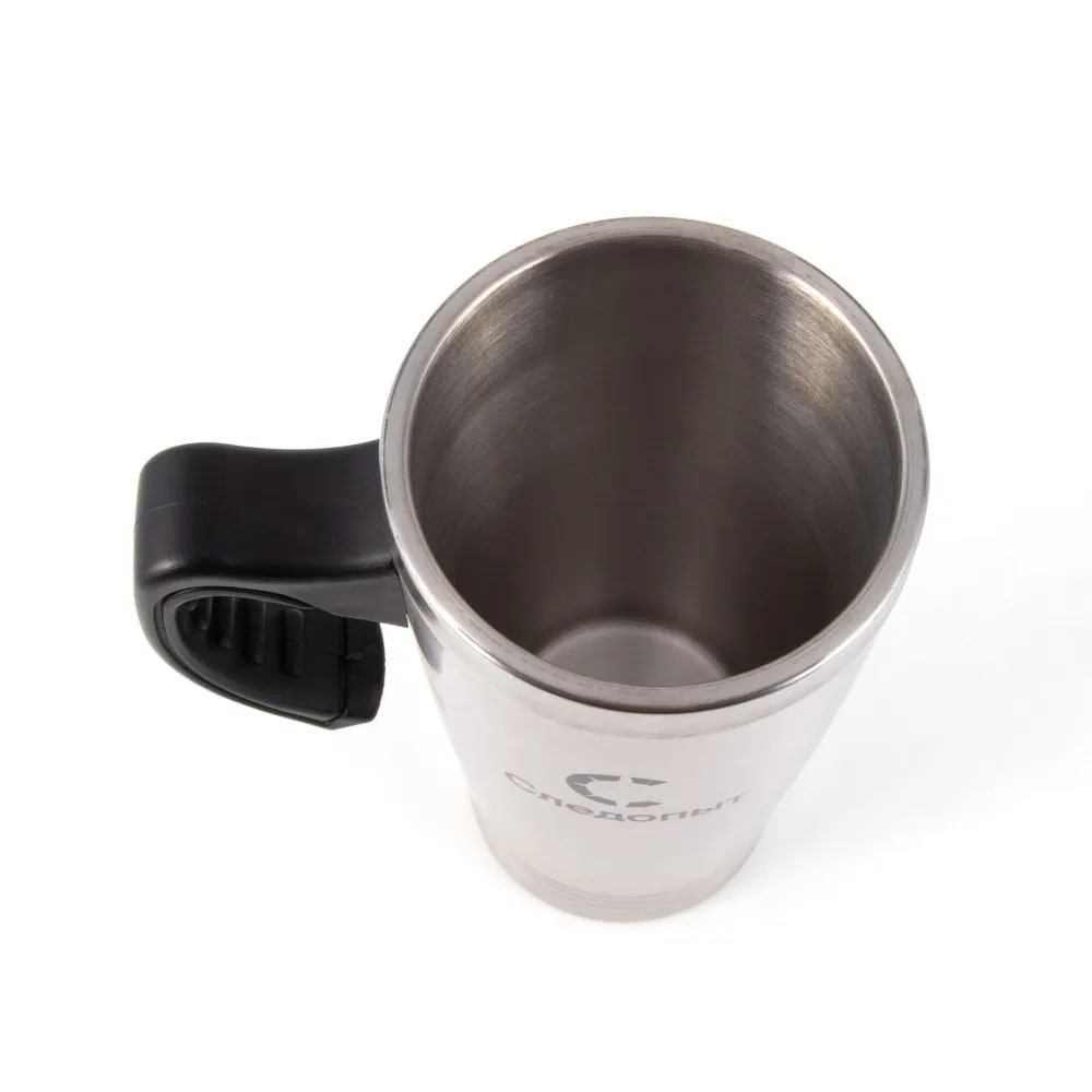 Кружка изотермическая СЛЕДОПЫТ открытая ручка 470мл