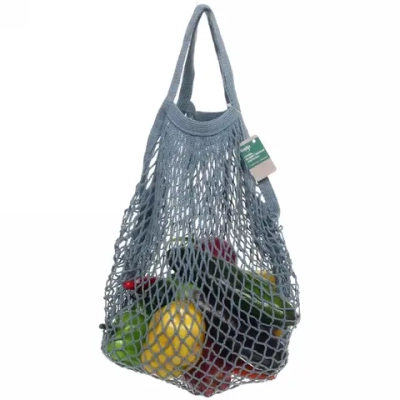 Сумка - шоппер авоська «ТРЕНДИ», цвет лазурный, 35*50см (лейбл Селфи)