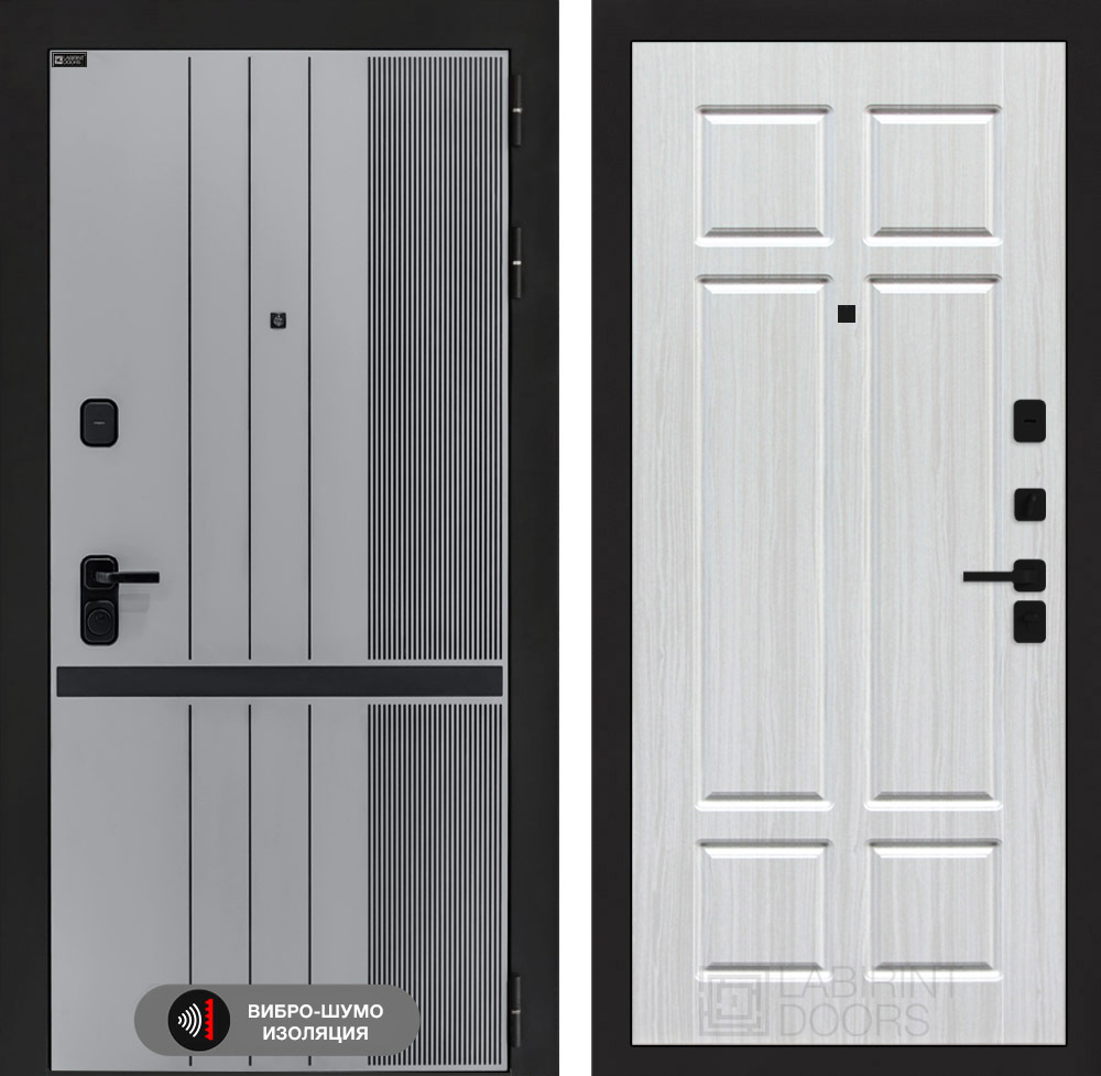 Входная дверь Лабиринт SKYLAB - 08 Кристалл вуд