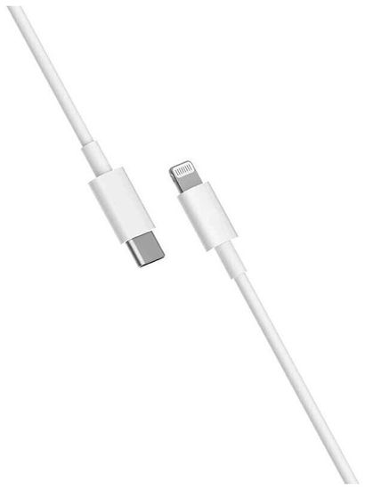 Кабель Xiaomi USB Type-C - Lightning (BHR4421GL), 1 м, белый