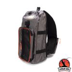 Сумка-рюкзак рыболовная "СЛЕДОПЫТ" Sling Shoulder Bag, 44х24х17 см, цв. Серый