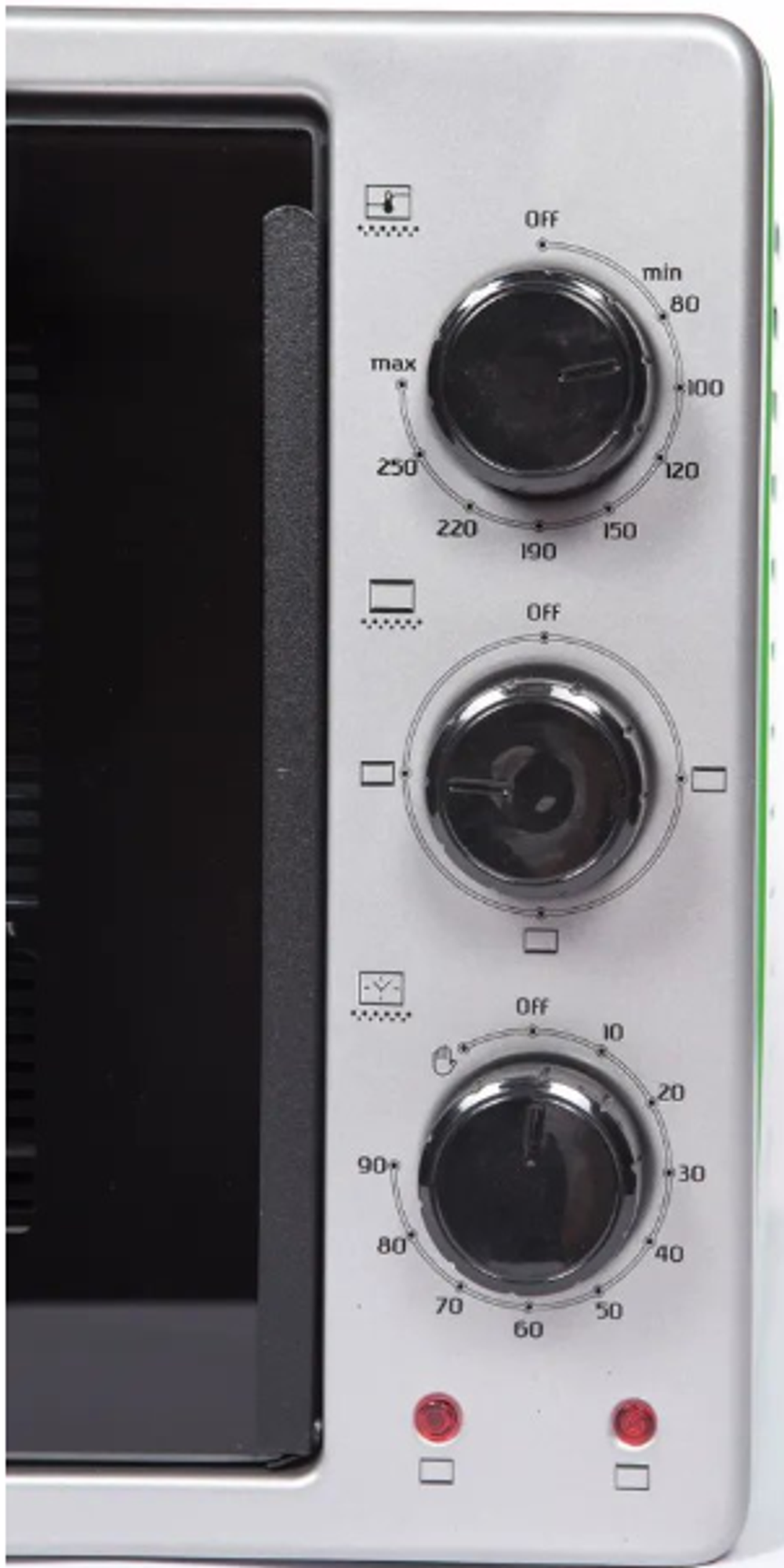 Электрическая мини-печь VESTA MP-V 2336 E серо-зеленая