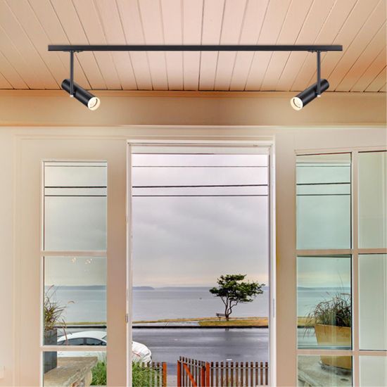 370575 PORT NT19 241 черный Светильник трековый однофазный трехжильный IP20 GU10 50W 220V BATRA