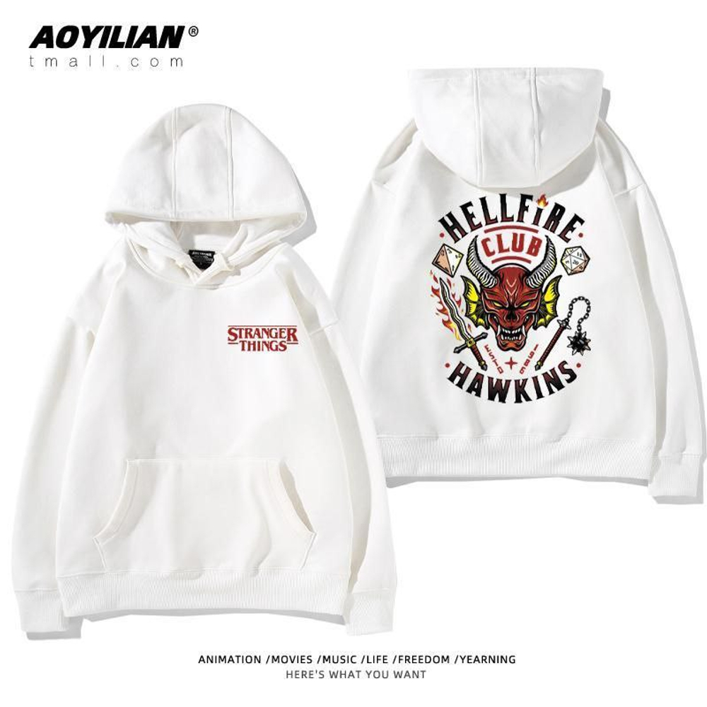 Детская толстовка-худи "Очень странные дела"