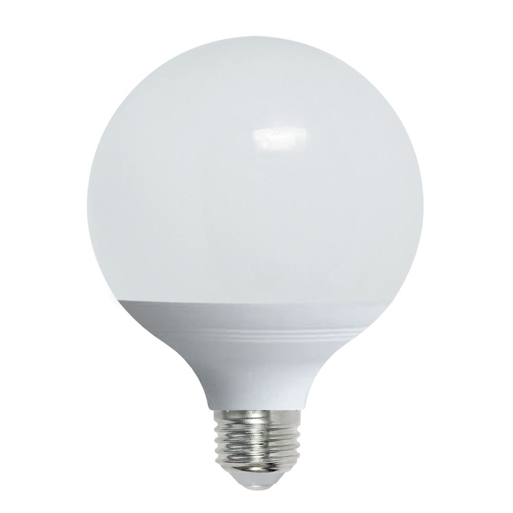LED-G95-16W-6500K-E27-FR-NR Лампа светодиодная. Форма шар. матовая. Серия Norma. Дневной белый свет 6500K. Картон. ТМ Volpe