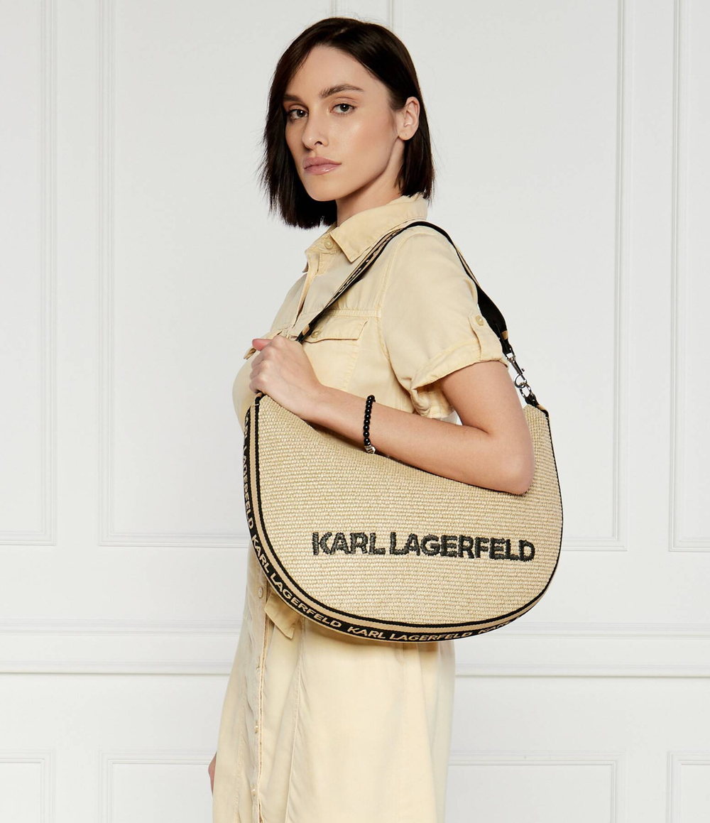 Сумка хобо Karl Lagerfeld - песочный(241W3020)