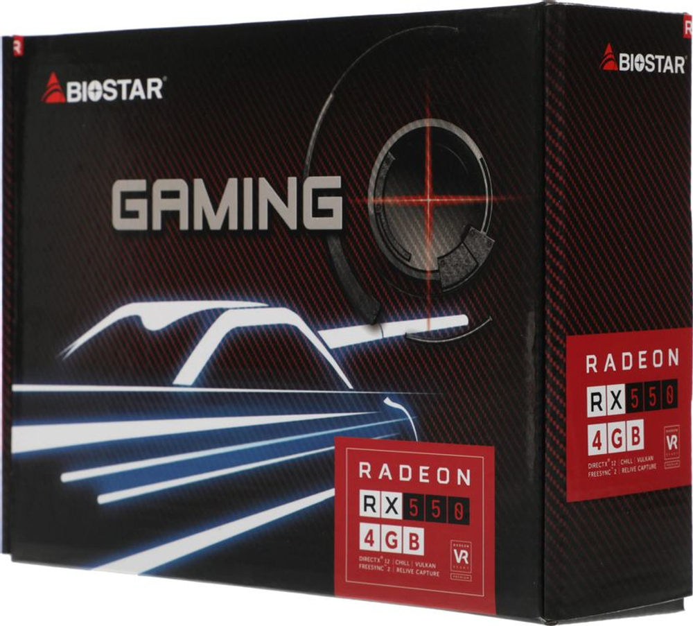 Видеокарта Biostar AMD  Radeon RX 550 VA5505RF41 4ГБ GDDR5, Ret