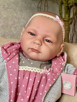 Кукла Berbesa мягконабивная 52см Valeria (5400K)