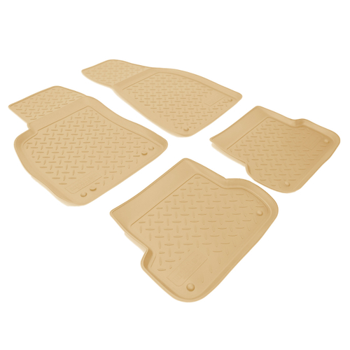 Ковры в салон Norplast/Unidec для Audi A4 в кузове B6:8E/B7:8E (2001-2007), Бежевый, арт.NPL-Po-05-30-B
