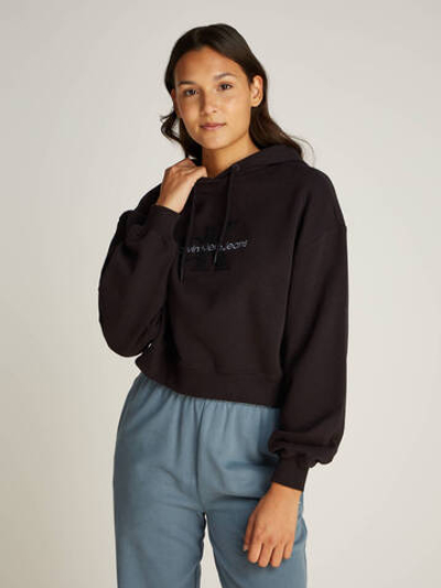 Худи CHENILLE CALVIN KLEIN JEANS - черный(J20J224170)