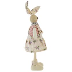 GAEM Игрушка набивная "Заяц/Зайка", L13 W8 H44/33 см, 2в.