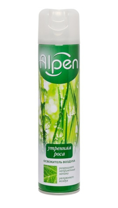 Освежитель воздуха ALPEN 300 мл., Утренняя роса (12)