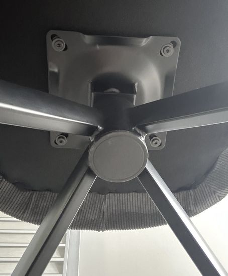 Стул TORNADO 360 град. Серый Brego-07, ткань/ темно-серый Modern-454, велюр/ черный каркас