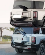 Крышка запасного колеса хромированная для BYD Leopard 8 2024+ обод запасного колеса запаска