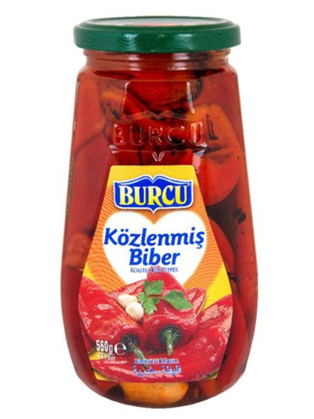 BURCU Перцы печеные на гриле 560 г