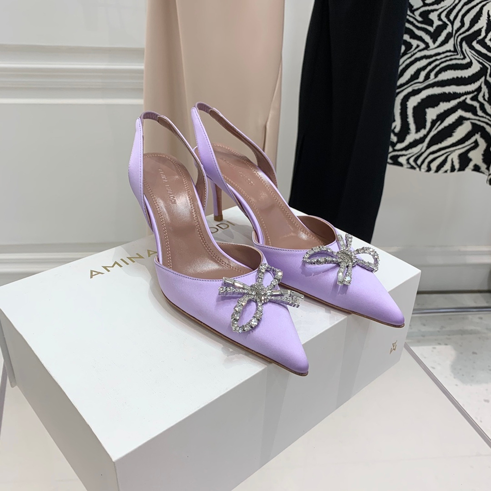 Amina Muaddi Pumps