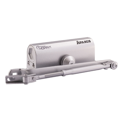 ДОВОДЧИК ДВЕРНОЙ НОРА-М 430 ISPARUS (ОТ 50 ДО 110КГ) (СЕРЕБРО) МОРОЗОСТОЙКИЙ