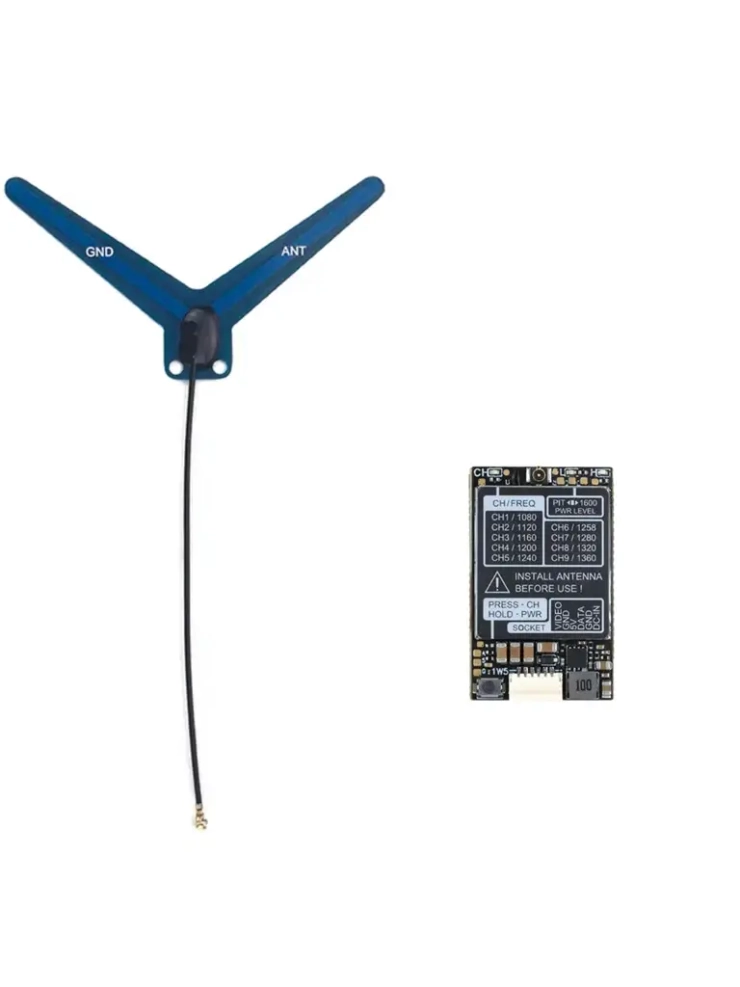 Видеопередатчик Rushfpv 1.3G 1.6W  VTX TRANSMITTER MODULE