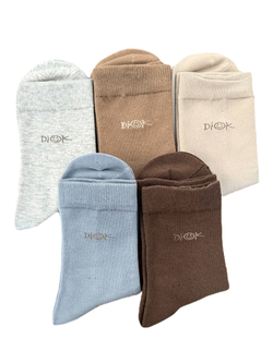 Носки р.35-40 "Basic" Комплект - 5 пар