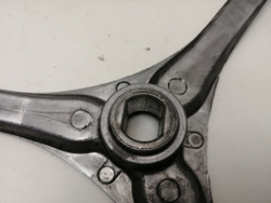 AWE7527/1 кт119 Шкив барабана для стиральной машины Whirlpool 46197300679 б/у