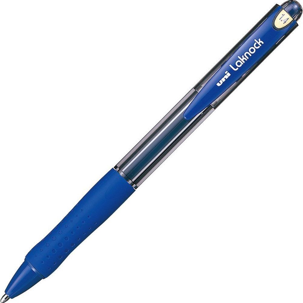 Шариковая ручка Uni Laknock (1,4 мм, синяя)