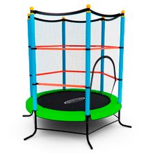 Батут детский DFC SMRKIDS 55&amp;quot; с сеткой, GREEN