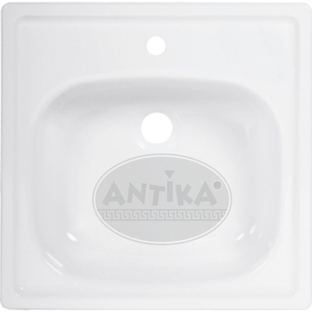 Мойка эмаль Antika 50х50 Екатеринбург ( с кронш) 17 см