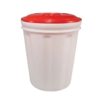 Бак 40л. с крышкой (комплект 6 шт)