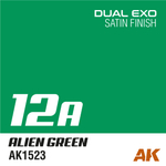 Dual Exo 12A - Alien Green