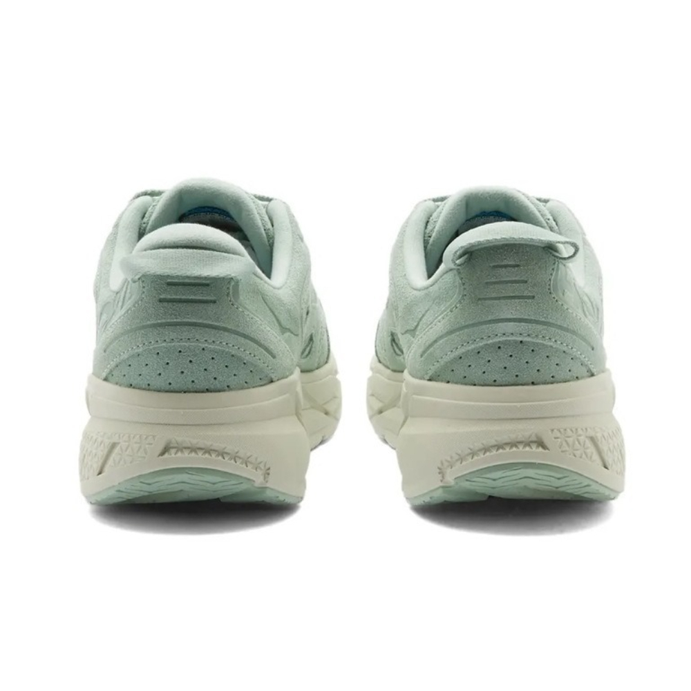 Кроссовки женские HOKA U CLIFTON L SUEDE Smoke Green / Celadon Tint
