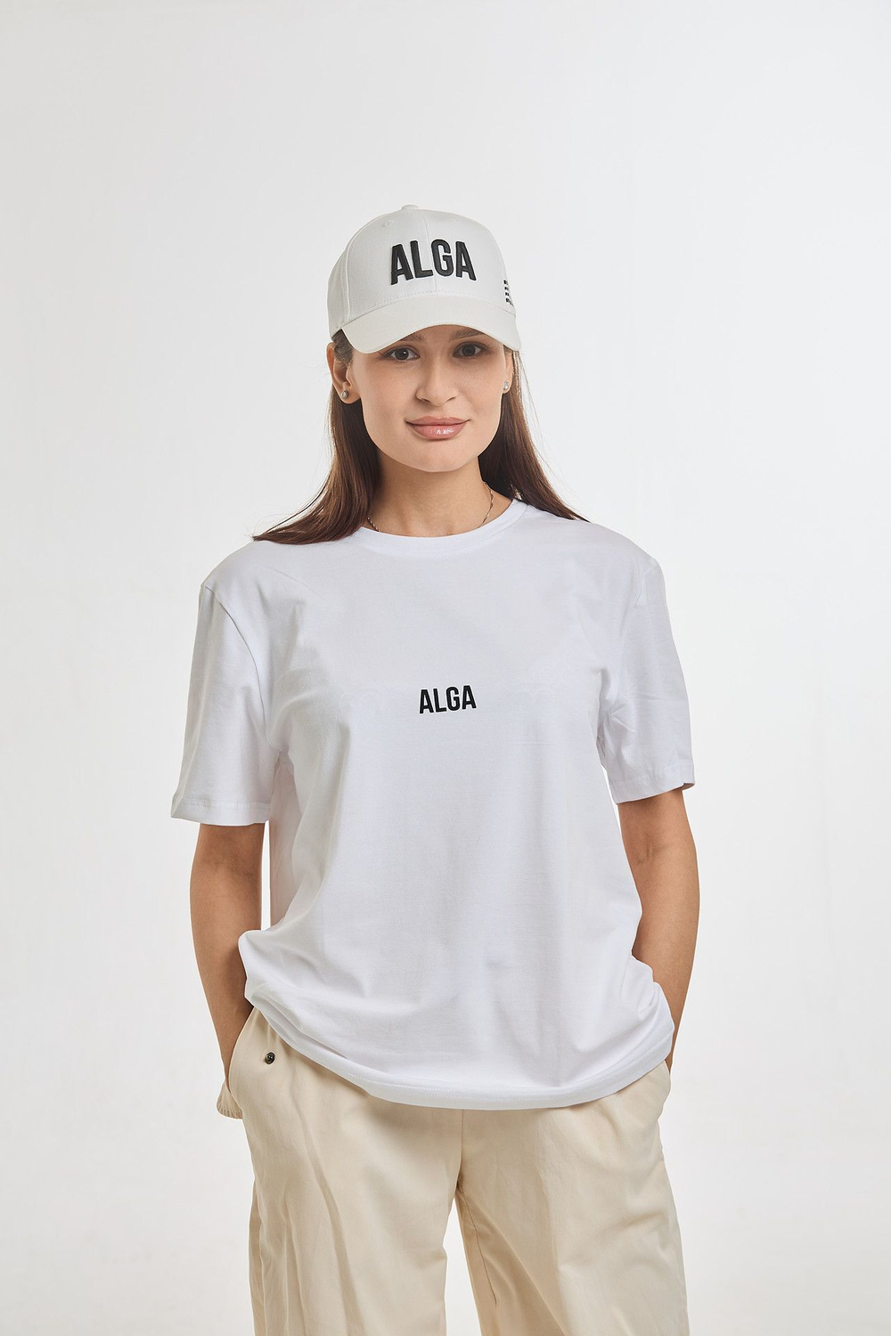 Футболка ALGA черная унисекс мужская женская с гербом Татарстана