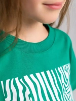 Костюм для девочки, футболка и брюки